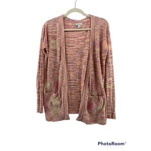 Sundance Pink Viscose Cotton Cardigan‎ Sweater Sz XS